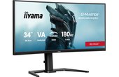 Écran Gaming Incurvé 34" iiyama G-MASTER GCB3484WQSU-B1 - 180 Hz USB-C