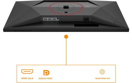 Écran Gaming 27" AOC G4 27G4HA - 200 Hz