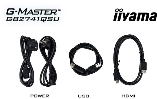 Écran 27" iiyama G-MASTER GB2741QSU-B1 - 144 Hz