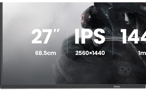 Écran 27" iiyama G-MASTER GB2741QSU-B1 - 144 Hz