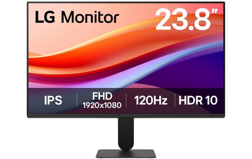 Écran 23,8" LG 24U411A-B - 120 Hz