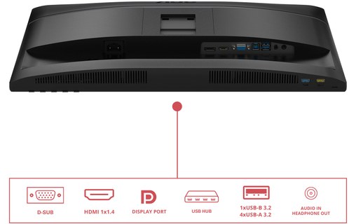 Écran 23,8" AOC 24E4U - 120 Hz
