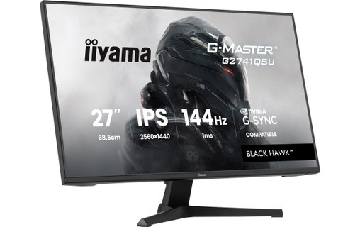 Écran 27" iiyama G-MASTER G2741QSU-B1 - 144 Hz