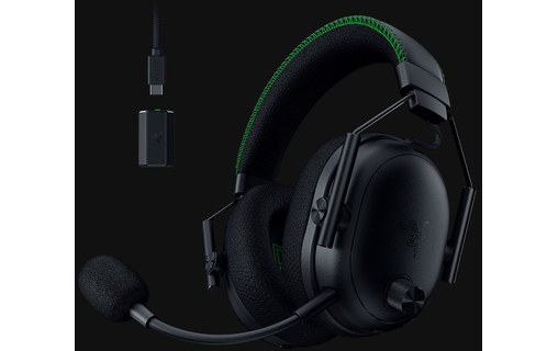 Casque gaming sans fil Razer BlackShark V3 Pro pour Xbox, Noir - Bluetooth