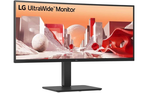 Écran Incurvé 34" LG 34BA75QE-B - USB-C