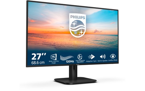Écran 27" Philips 27E1N1200A/00 - 120 Hz