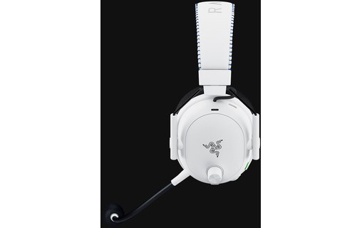 Casque gaming sans fil Razer BlackShark V3 Pro pour PlayStation, Blanc