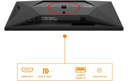 Écran Gaming 27" AOC G4 U27G4R - 4K 320 Hz
