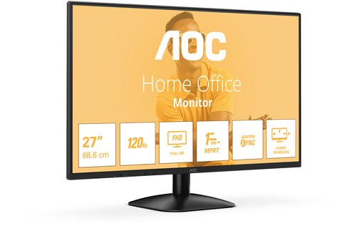 Écran 27" AOC B3 27B31H - 120 Hz