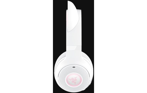 Casque gaming sans fil Razer Kraken Kitty V2, Blanc - Bluetooth