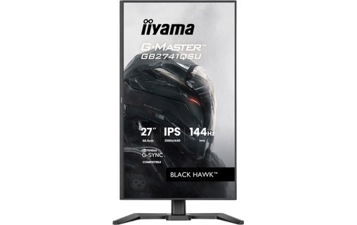 Écran 27" iiyama G-MASTER GB2741QSU-B1 - 144 Hz