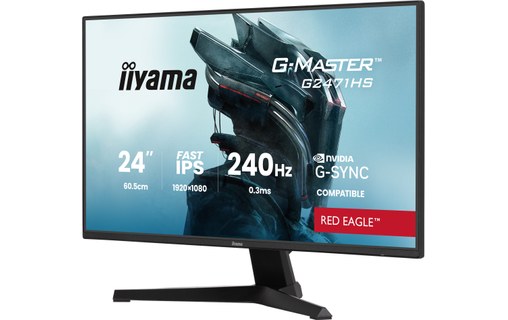 Écran 23,8" iiyama G-MASTER G2471HS-B1 - 240 Hz