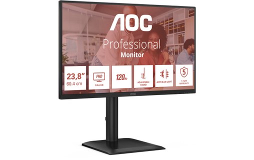 Écran 23,8" AOC 24E4U - 120 Hz