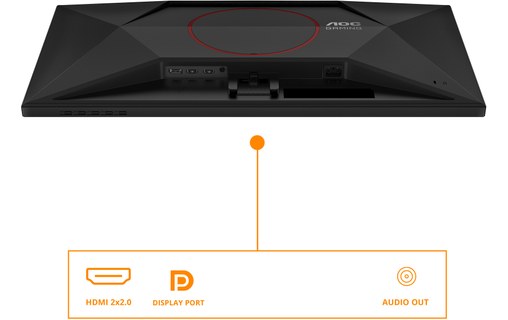 Écran Gaming 27" AOC G4 Q27G42XE - 180 Hz