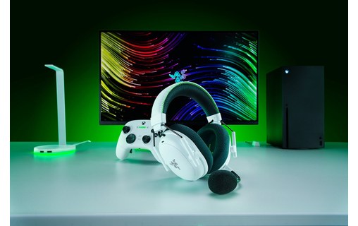 Casque gaming sans fil Razer BlackShark V3 Pro pour Xbox, Blanc - Bluetooth
