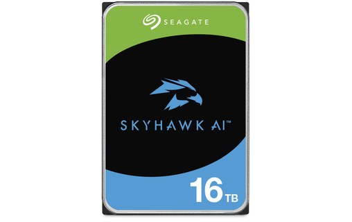 Seagate SkyHawk AI 16 To - Disque dur pour Vidéosurveillance - ST16000VE005