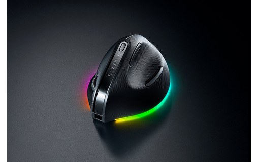 Souris Gaming sans fil Razer Pro Click V2 Vertical Edition - Noire