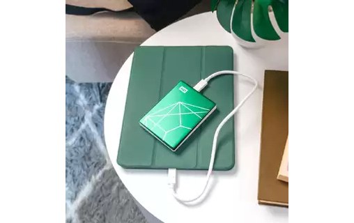Western Digital My Passport Ultra - Edition Anniversaire 2 To - Vert USB-C