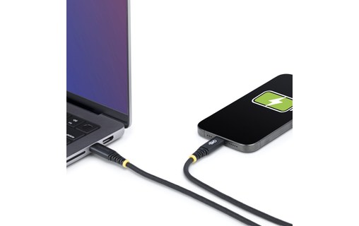Câble USB-C - StarTech - 240 W - 3 m - Noir