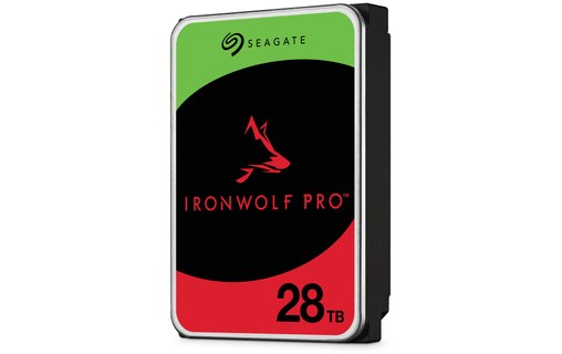 Seagate IronWolf Pro 28 To - Disque dur 7200 tr/min pour NAS - ST28000NT000
