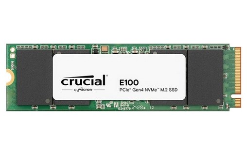 Crucial E100 480 Go - SSD M.2 NVMe PCIe 4.0