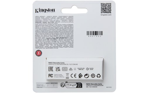 Clé USB Kingston DataTraveler Exodia S 256 Go - Noir, Orange - USB 3.2