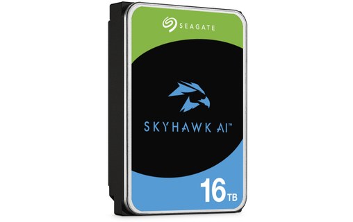 Seagate SkyHawk AI 16 To - Disque dur pour Vidéosurveillance - ST16000VE005