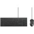 Clavier + Souris Kensington KM100 EQ - Noir