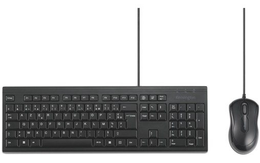 Clavier + Souris Kensington KM100 EQ - Noir