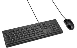 Clavier + Souris Kensington KM100 EQ - Noir