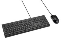 Clavier + Souris Kensington KM100 EQ - Noir