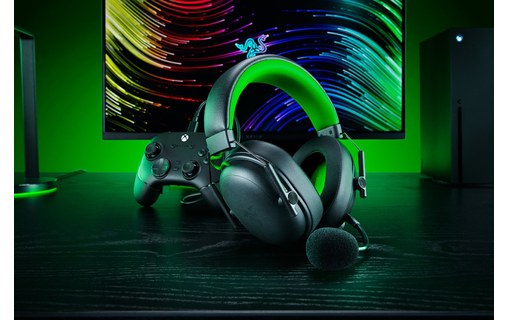 Casque gaming sans fil Razer BlackShark V3 X HyperSpeed pour Xbox Noir, Vert