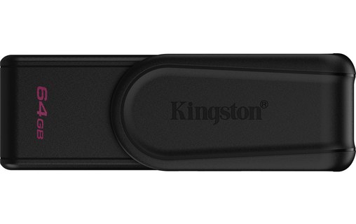 Clé USB Kingston DataTraveler Exodia S 64 Go - Noir - USB 3.2