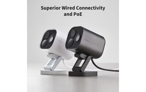 Caméra de surveillance extérieure WiFi - Aqara Hub G5 Pro - Blanche