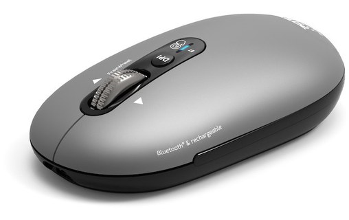 Souris sans fil PORT Designs Pure Mac - Grise - Ergonomique