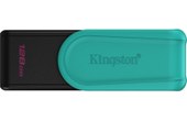 Clé USB Kingston DataTraveler Exodia S 128 Go - Noir, Turquoise - USB 3.2
