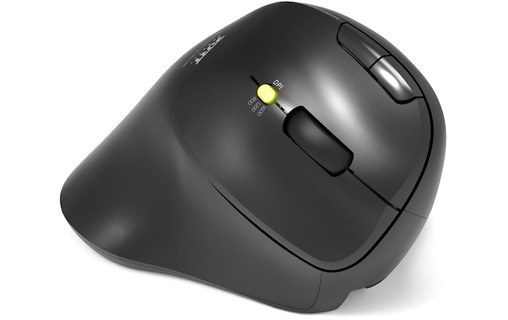 Souris sans fil PORT Designs Ergo Soft - Noire - Ergonomique