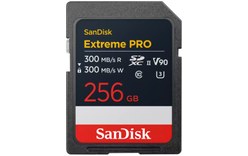 Carte SDXC SanDisk Extreme Pro 256 Go, UHS-II, V90