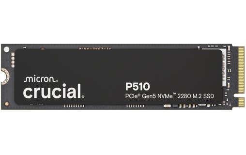Crucial P510 2 To - SSD M.2 2280 NVMe PCIe 5.0 TLC