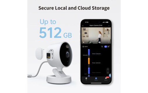 Caméra de surveillance extérieure WiFi - Aqara G100 - Noire