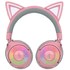 Casque gaming sans fil Razer Kraken Kitty V3 Pro - Quartz, Rose - Bluetooth