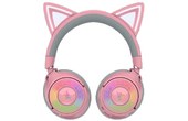 Casque gaming sans fil Razer Kraken Kitty V3 Pro - Quartz, Rose - Bluetooth