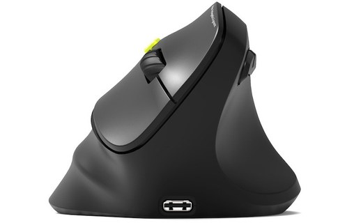 Souris sans fil PORT Designs Ergo - Noire - Ergonomique