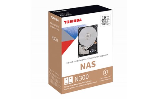 Toshiba N300 10 To - Disque dur 7200 tr/min pour NAS - MN10ADA10TS