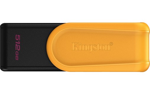 Clé USB Kingston DataTraveler Exodia S 512 Go - Noir, Jaune - USB 3.2