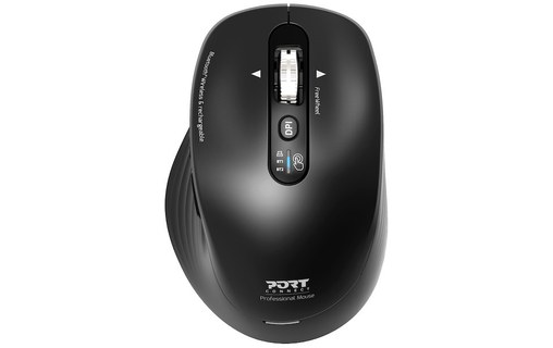Souris sans fil PORT Designs Business - Noire - Ergonomique