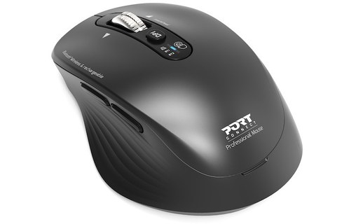 Souris sans fil PORT Designs Business - Noire - Ergonomique