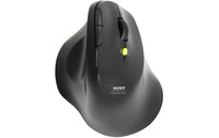 Souris sans fil PORT Designs Ergo Soft - Noire - Ergonomique