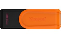 Clé USB Kingston DataTraveler Exodia S 256 Go - Noir, Orange - USB 3.2