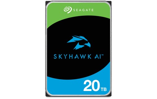 Seagate SkyHawk AI 20 Go - Disque dur pour Vidéosurveillance - ST20000VE004